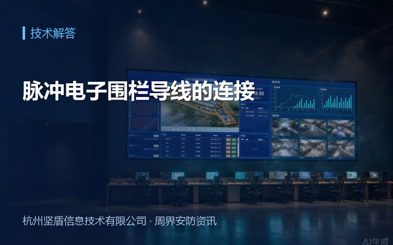 脉冲电子围栏导线的连接