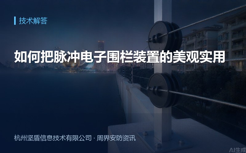 如何把脉冲电子围栏装置的美观实用